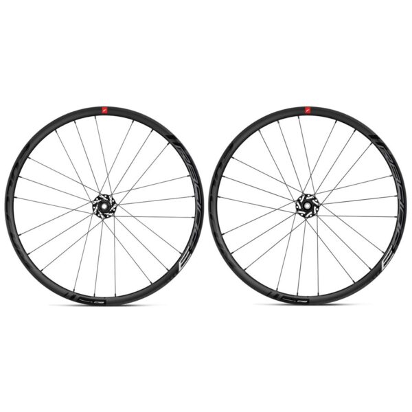 Fulcrum Racing 3 DB Wheelset - Clincher - Centerlock - FW: 12/15x100mm | RW: 12x142mm - black