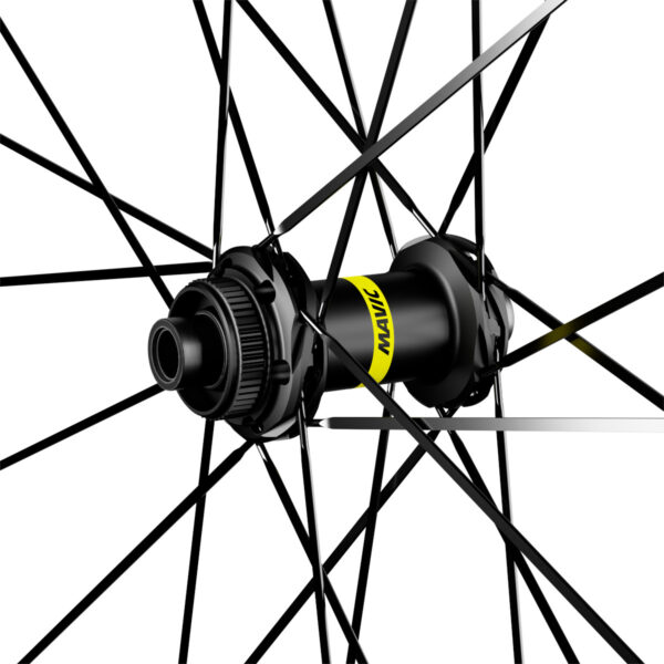 Mavic Cosmic SL 45 Disc Carbon UST Wheelset - Centerlock - FW: 12x100mm/QR | RW: 12x142mm/QR - Shimano HG - Image 4