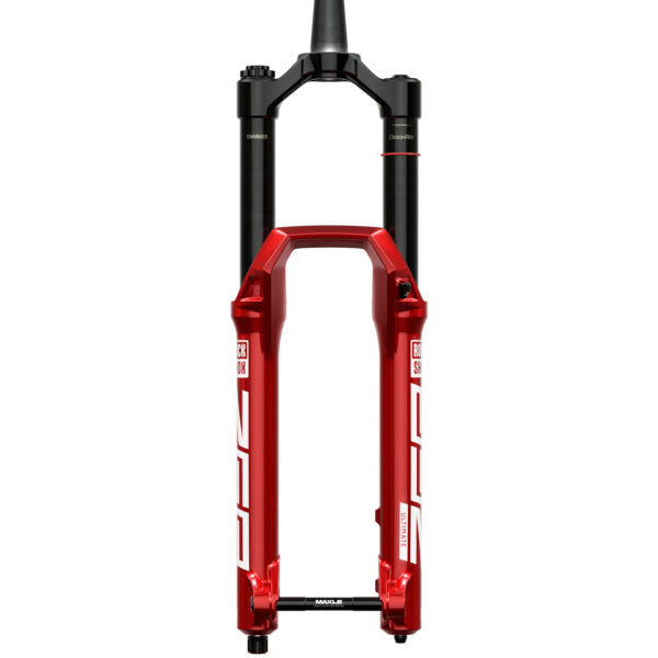 RockShox ZEB Suspension Fork - Ultimate | A3 - 29" | 180mm | Offset 44mm | 15x110mm - Electric Red - Image 9