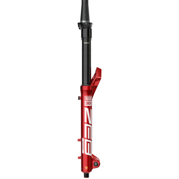 RockShox ZEB Suspension Fork - Ultimate | A3 - 29" | 180mm | Offset 44mm | 15x110mm - Electric Red - Image 8